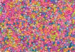 11/0 Toho, Miyuki, Matsuno Japanese Seed Beads - Neon Mix