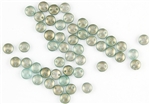 6mm Flat Lentils CzechMates Czech Glass Beads - Heavens Halo L95