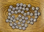 6mm Flat Lentils CzechMates Czech Glass Beads - Pacifica Elderberry L141