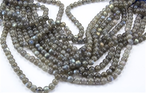 8mm Natural Labradorite Gemstone Round Beads