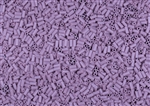 #1 Bugle 3mm Japanese Miyuki Glass Beads - Opaque Mauve #410