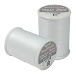 Miyuki 100% Polyester Bead Crochet Thread 25 Meter Spool Size #8 - WHITE