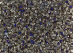 3.4mm Drop Miyuki Japanese Seed Beads - Crystal Azuro Matte