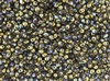 3.4mm Drop Miyuki Japanese Seed Beads - Crystal Golden Rainbow