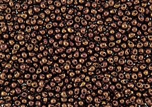 3.4mm Drop Miyuki Japanese Seed Beads - Dark Bronze