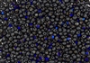 3.4mm Drop Miyuki Japanese Seed Beads - Black Azuro Matte