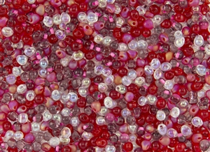 3.4mm Drop Miyuki Japanese Seed Beads - Strawberry Fields Mix