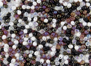 3.4mm Drop Miyuki Japanese Seed Beads - Pebblestone Mix