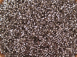 Crimp Tubes 2mm Shiny Nickel Metallic