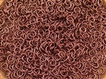 Open Jump Rings 4mm 21G - Antique Copper Finish