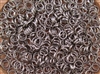 Split Ring Rings 6mm 22G - Shiny Nickel Metallic