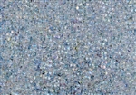 2x4mm Matsuno Japanese Peanut / Farfalle Beads - Crystal AB #1533