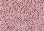 2x4mm Matsuno Japanese Peanut / Farfalle Beads - Opaque Soft Pink Matte #4005MA