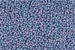 2x4mm Matsuno Japanese Peanut / Farfalle Beads - Opaque Dusky Blue Luster Matte #4012MA
