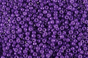 6/0 Miyuki Japanese Seed Beads - Dyed Opaque Lavender Luster #1378L