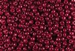 6/0 Miyuki Japanese Seed Beads - Dyed Opaque Maroon #1464