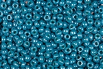 6/0 Miyuki Japanese Seed Beads - Dyed Opaque Teal Pacific Blue Luster #1471L