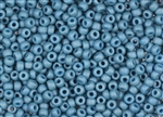 6/0 Miyuki Japanese Seed Beads - Opaque Seafoam Blue Luster Matte #2029
