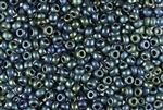 6/0 Miyuki Japanese Seed Beads - Teal Iris Metallic Matte #2064