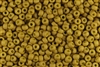 6/0 Miyuki Japanese Seed Beads - Opaque Mustard Matte #2312