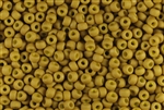 6/0 Miyuki Japanese Seed Beads - Opaque Mustard Matte #2312