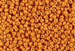 6/0 Miyuki Japanese Seed Beads - Dyed Opaque Sweet Potato Orange #2531