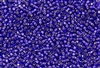 8/0 Miyuki Japanese Seed Beads - Violet Silver Lined Square Hole #30