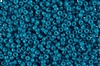 8/0 Miyuki Japanese Seed Beads - Dyed Opaque Teal Pacific Blue #1471