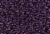 8/0 Miyuki Japanese Seed Beads - Dyed Opaque Dark Purple Luster #1474L