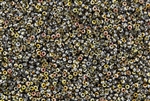 8/0 Miyuki Japanese Seed Beads with Czech Coating - Crystal Marea