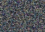 8/0 Miyuki Japanese Seed Beads with Czech Coating - Crystal Magic Blue