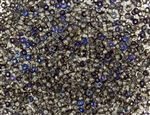 8/0 Miyuki Japanese Seed Beads with Czech Coating - Crystal Azuro