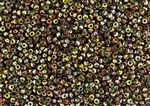 8/0 Miyuki Japanese Seed Beads with Czech Coating - Crystal Magic Apple