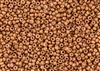 8/0 Miyuki Japanese Seed Beads with Czech Coating - White Opaque Smoky Gold Luster