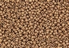 8/0 Miyuki Japanese Seed Beads with Czech Coating - Opaque Rose Gold Topaz Luster