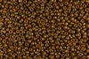 8/0 Miyuki Japanese Seed Beads - Duracoat Dyed Opaque Sienna #D4459