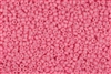 8/0 Miyuki Japanese Seed Beads - Duracoat Dyed Opaque Carnation Pink #D4463