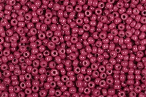 8/0 Miyuki Japanese Seed Beads - Duracoat Dyed Opaque Mauve Pansy #D4468