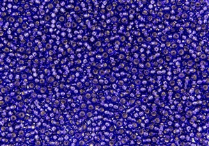 11/0 Miyuki Japanese Seed Beads - Violet Silver Lined #30