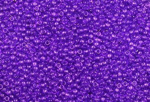 11/0 Miyuki Japanese Seed Beads - Transparent Violet #153D