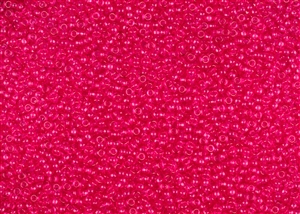 11/0 Miyuki Japanese Seed Beads - Transparent Raspberry #153H