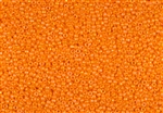 11/0 Miyuki Japanese Seed Beads - Opaque Light Orange Rainbow #473