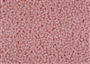 11/0 Miyuki Japanese Seed Beads - Opaque Tea Rose Luster #596