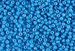 11/0 Miyuki Japanese Seed Beads - Dyed Opaque Blue Turquoise #1367