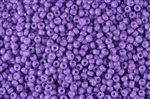 11/0 Miyuki Japanese Seed Beads - Dyed Opaque Wisteria Purple #1377