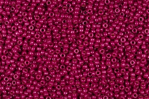 11/0 Miyuki Japanese Seed Beads - Dyed Opaque Dark Fuchsia #1465