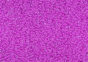 11/0 Miyuki Japanese Seed Beads - Luminous Neon Orchid Purple #4303