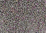 11/0 Miyuki Japanese Seed Beads with Czech Coating - Crystal Vitrail