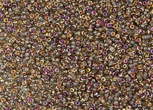 11/0 Miyuki Japanese Seed Beads with Czech Coating - Crystal Sliperit