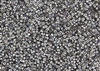 11/0 Miyuki Japanese Seed Beads with Czech Coating - Crystal Silver Rainbow